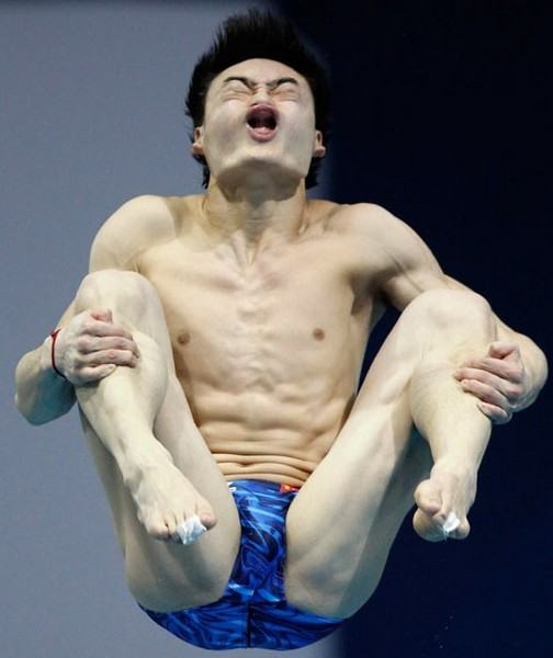 Смешные фотографии спортсменов плавцов